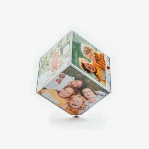 Cubo Giratório com Fotos